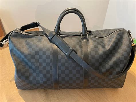 Borse da viaggio Louis vuitton in Plastica Blu 